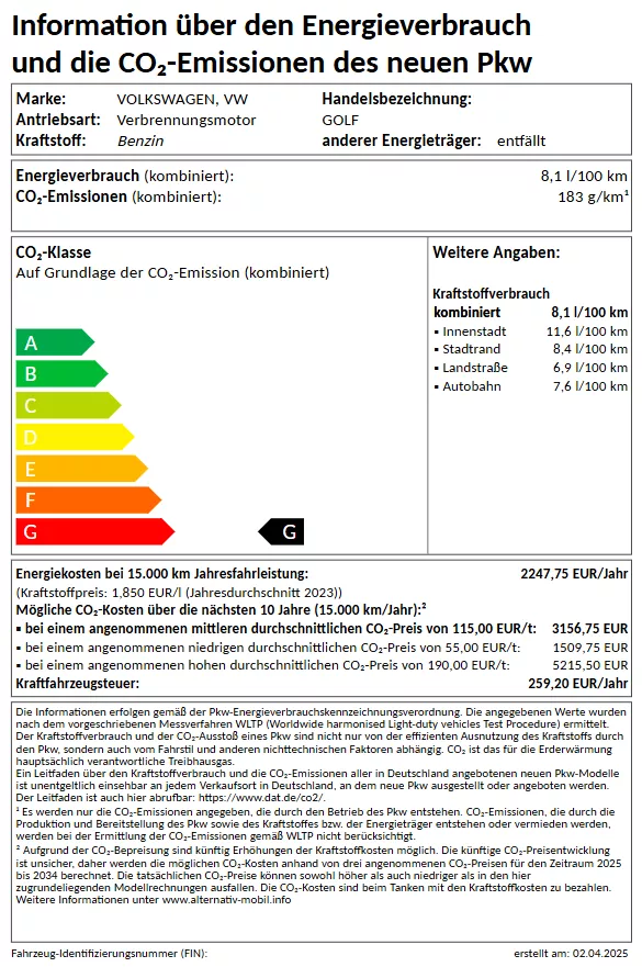 Energie G